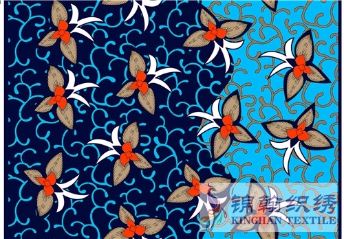 KHAFF2032 African Cotton Ankara Wax Print Fabrics