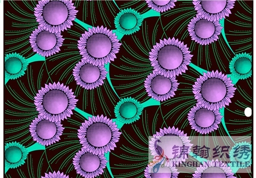 KHAFF2040 African Cotton Ankara Wax Print Fabrics