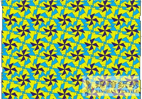 KHAFF2063 African Cotton Ankara Wax Print Fabrics