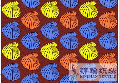 KHAFF2062 African Cotton Ankara Wax Print Fabrics