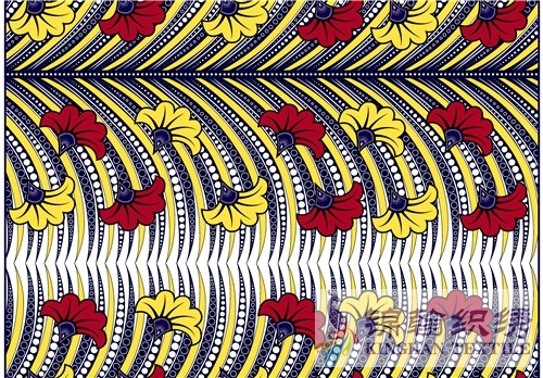 KHAFF2050 African Cotton Ankara Wax Print Fabrics