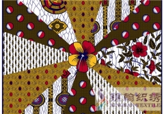 KHAFF2045 African Cotton Ankara Wax Print Fabrics