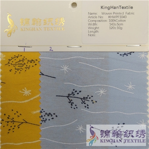 KHWPF1040 100%Cotton Printed Fabrics