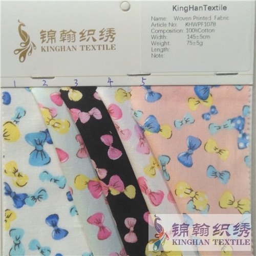 KHWPF1078 100%Cotton Printed Fabrics