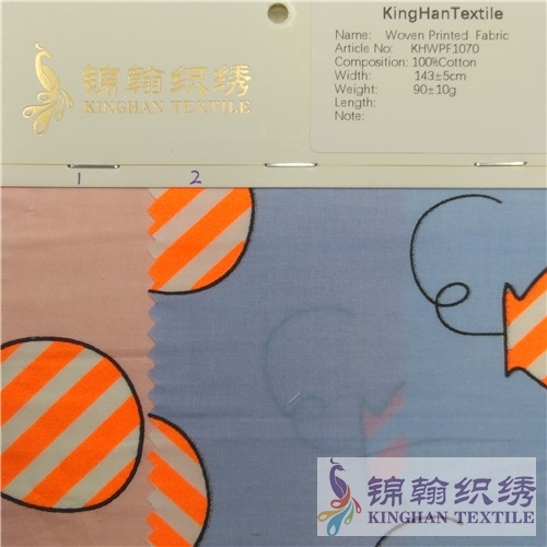 KHWPF1070 100%Cotton Printed Fabrics