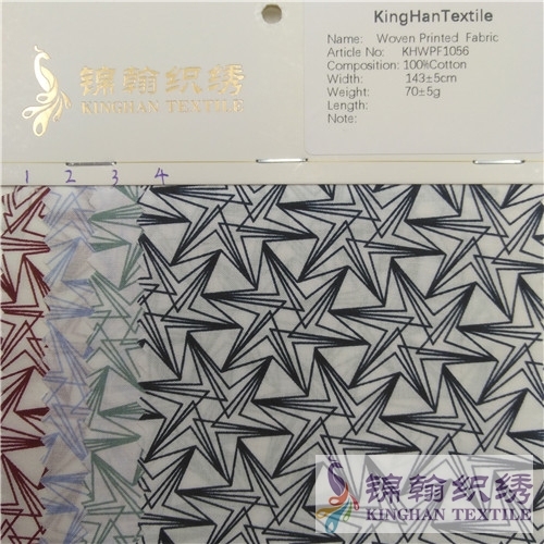 KHWPF1056 100%Cotton Printed Fabrics