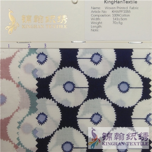 KHWPF1055 100%Cotton Printed Fabrics