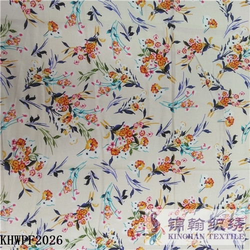 KHWPF2026 100%Rayon Printed Fabrics