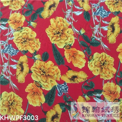 KHWPF3003 100%Polyester Printed Fabrics