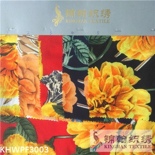 KHWPF3003 100%Polyester Printed Fabrics