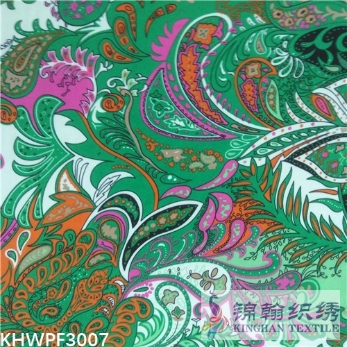 KHWP3007 100%Polyester Printed Fabrics