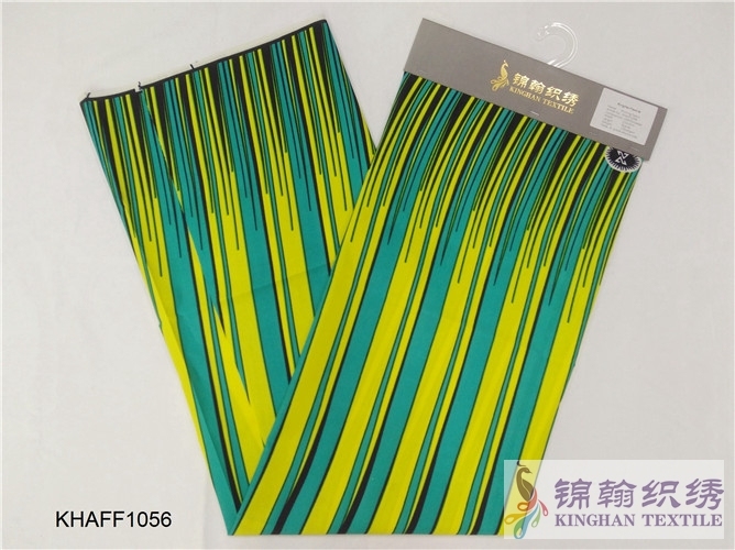 KHAFF1056 African Polyester Ankara Wax Print Fabrics