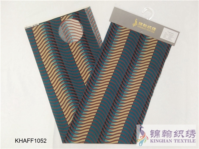 KHAFF1052 African Polyester Ankara Wax Print Fabrics