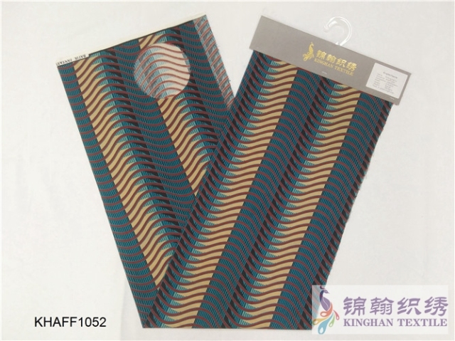 KHAFF1052 African Polyester Ankara Wax Print Fabrics
