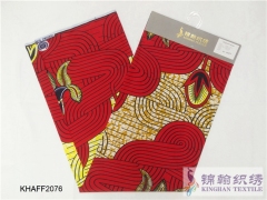 KHAFF2076 African Cotton Ankara Wax Print Fabrics