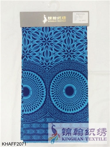 KHAFF2071 African Cotton Ankara Wax Print Fabrics