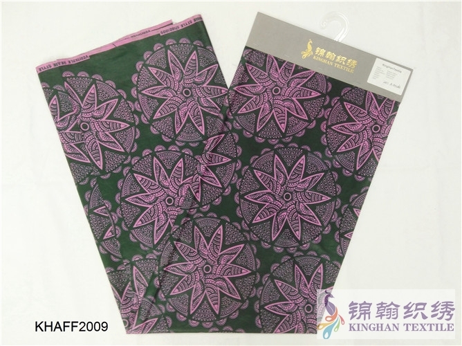 KHAFF2009 African Cotton Ankara Wax Print Fabrics