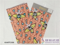 KHAFF2098 African Cotton Ankara Wax Print Fabrics