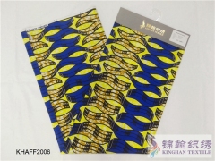 KHAFF2006 African Cotton Ankara Wax Print Fabrics