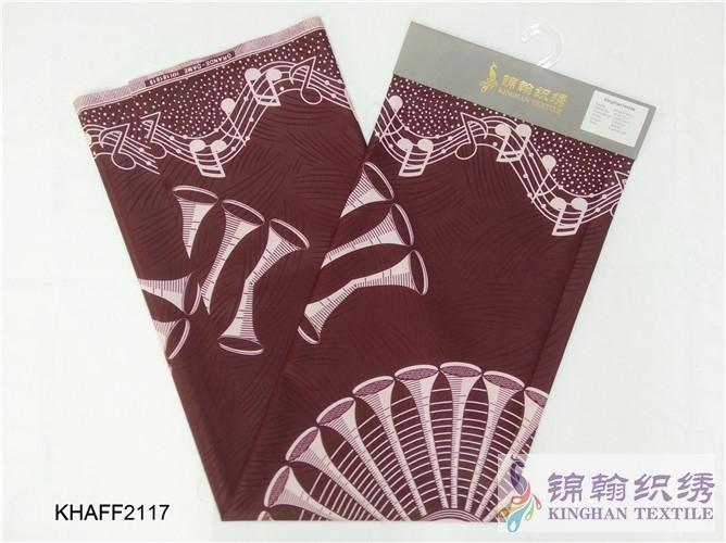 KHAFF2117 African Cotton Ankara Wax Print Fabrics