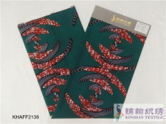 KHAFF2138 African Cotton Ankara Wax Print Fabrics