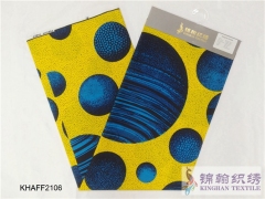 KHAFF2106 African Cotton Ankara Wax Print Fabrics