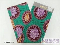KHAFF2127 African Cotton Ankara Wax Print Fabrics