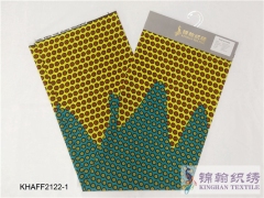 KHAFF2122 African Cotton Ankara Wax Print Fabrics