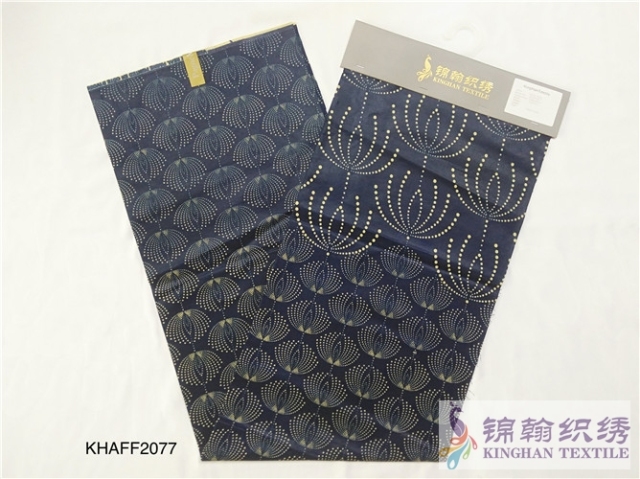 KHAFF2077 African Cotton Ankara Wax Print Fabrics