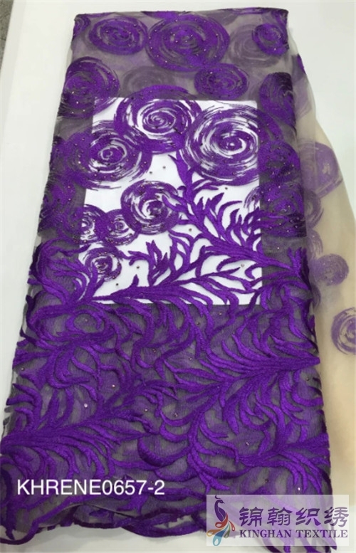 KHRENE0657 African Tull lace