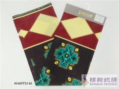 KHAFF2145 African Cotton Ankara Wax Print Fabrics