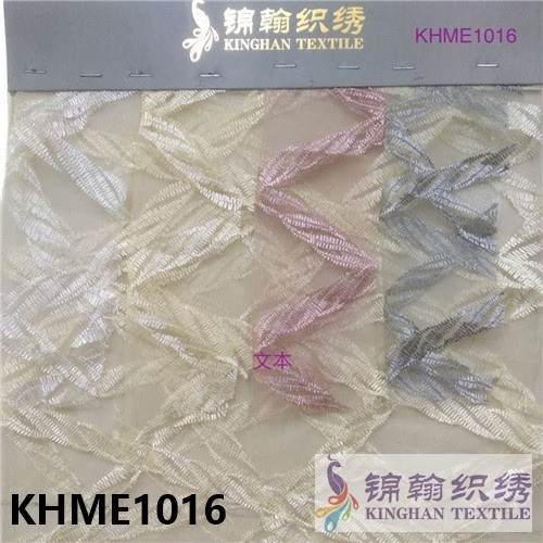 KHME1016 Flat Mesh Embroidery