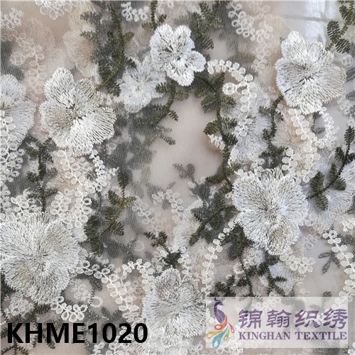 KHME1020 Flat Mesh Embroidery