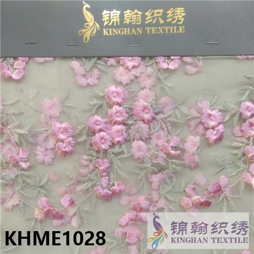 KHME1028 Flat Mesh Embroidery