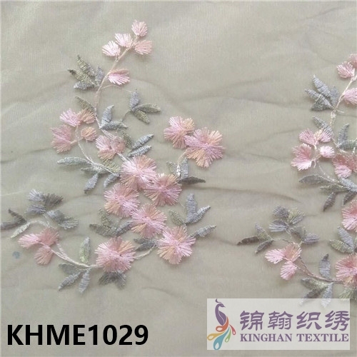 KHME1029 Flat Mesh Embroidery