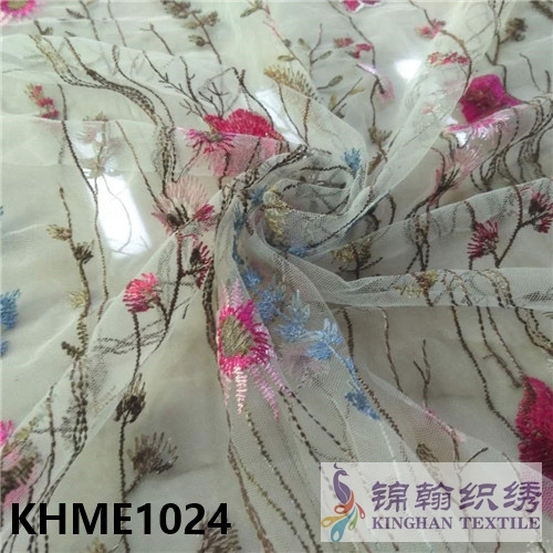 KHME1024 Flat Mesh Embroidery