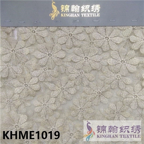 KHME1019 Flat Mesh Embroidery