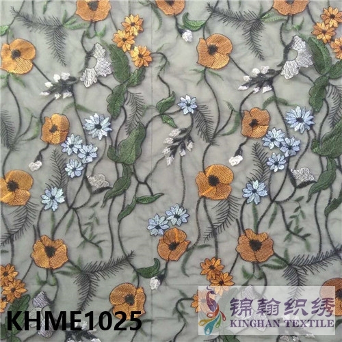 KHME1025 Flat Mesh Embroidery