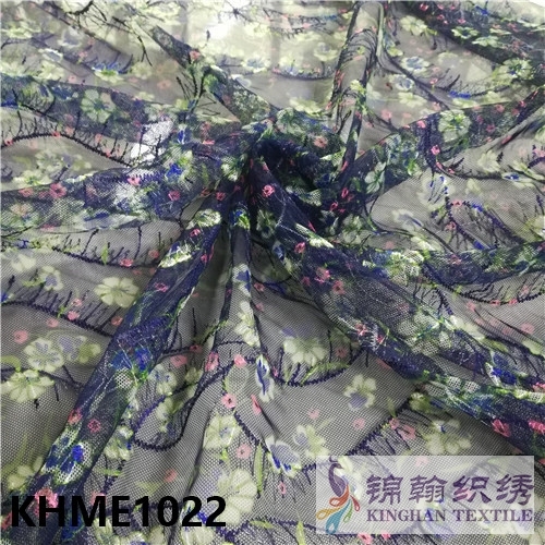 KHME1022 Flat Mesh Embroidery