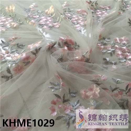 KHME1029 Flat Mesh Embroidery