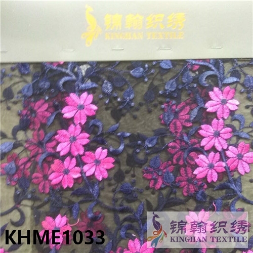 KHME1033 Flat Mesh Embroidery