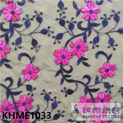 KHME1033 Flat Mesh Embroidery