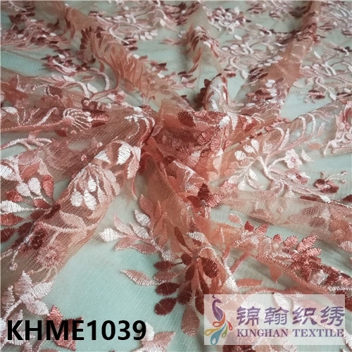 KHME1039 Flat Mesh Embroidery