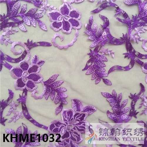 KHME1032 Flat Mesh Embroidery