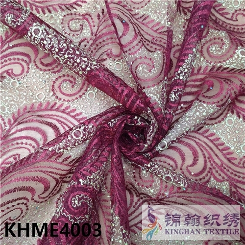 KHME4003 Beaded Mesh Embroidery