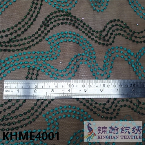 KHME4001 Beaded Mesh Embroidery