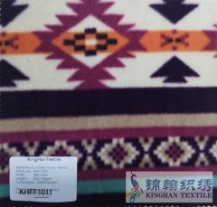 KHFF1011 Printed Polar Fleece fabrics Double-sided brushed, Single-sided Anti pilling