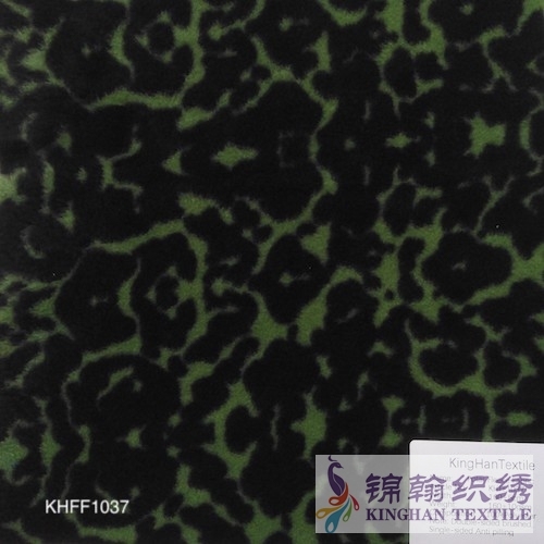 KHFF1037 Printed Polar Fleece fabrics Double-sided brushed, Single-sided Anti pilling
