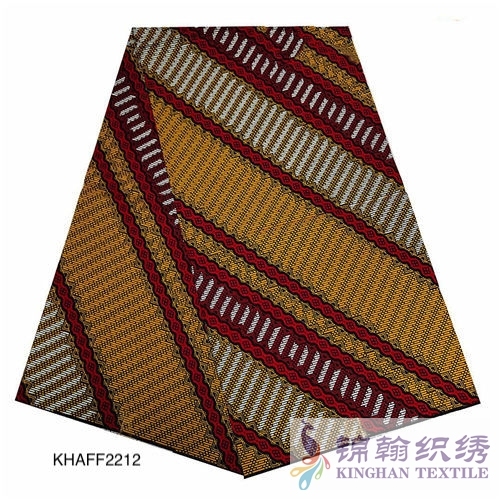 KHAFF2212 African Cotton Ankara Wax Print Fabrics