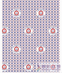 KHAFF3004 African Customized Polyester Ankara Wax Print Fabrics